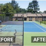 How much can one spend on a tennis court